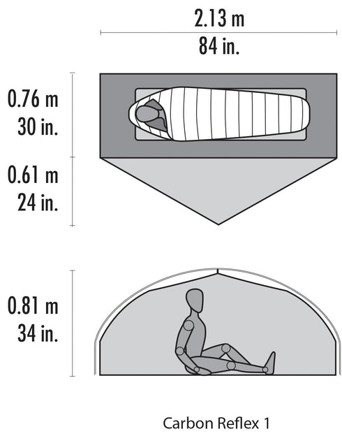 MSR carbon reflex 1 tent v4